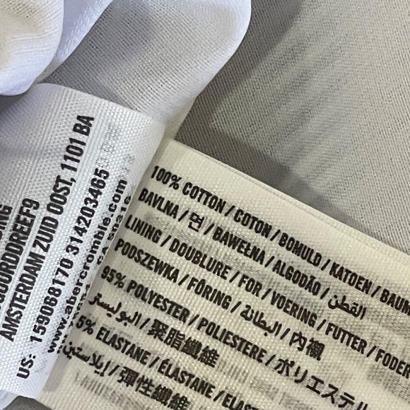 Abercrombie & Fitch One-Shoulder Ruffle Dress Size Small Petite - Picture 10 of 11